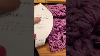 mega wool chunky! sooo h&uuml;bsch #tollewolle #h&auml;keln #selbermachen