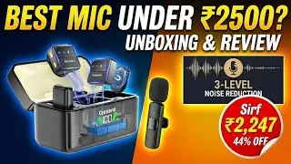 Best Wireless Mic Under ₹2500? 🎤 Grenaro P10 Unboxing & Review