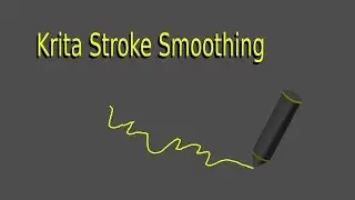Krita - Line Smoothing Explained