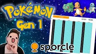 ThatGeoDude - Pokemon GEN 1 Sporcle Quiz