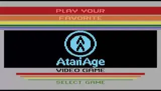 ATARI 2600 AtariAge Kiosk Imagic GAME Selector ROM Hack 2012 Joe Musashi HOMEBREW