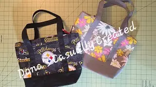 Let's make a small zipper tote