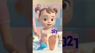 Bath Song + Learn Math & Body Parts!Fun Learning for Toddlers #bulutvkids #nurseryrhymes #babyshark