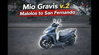 MIO GRAVIS v.2 RIDE TEST | Malolos to San Fernando, Kaya Ba?