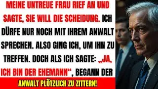 Meine untreue Frau forderte die Scheidung – bis ihr Anwalt meine Beweise sah und blass wurde