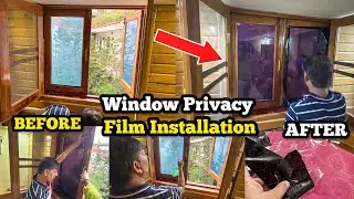 Tested the Viral Window Privacy Film | Window Privacy Film Installation & Review | Jammu & Kashmir 