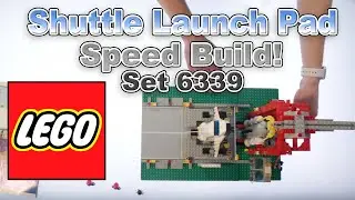 Speed Build LEGO 1995 Shuttle Launch Pad | 6339