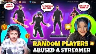 Random💥Player🔥abused a🎧streamer💔girl🤡on live😈II 2 pro🤫Players😎called📳him🥰a noob😘II please😙Need hlp🇮🇳