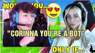 RONALDO INVITES CORINNA KOPF AND SUPRISED WHEN SHE DOES THIS! - FORTNITE