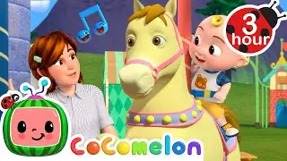 My Magical Carousel Ride🎶🎠 | Cocomelon | Super Moms | Nursery Rhymes and Kids songs🌸