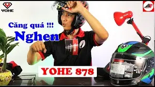 Review - Đánh giá Mũ bảo hiểm 3/4 Yohe 878 thiết kế 2 kính | #Yohe_878 Đem đến sự an toàn tột độ