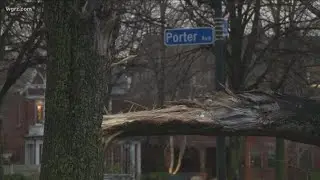 High winds cause power outages across region