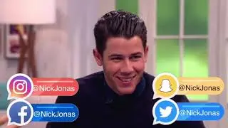 @NickJonas Twitter, Instagram, Facebook, Snapchat