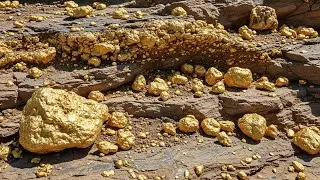 Nature&rsquo;s Hidden Vault: Rare Gold and Gemstones Discovered by Accident!