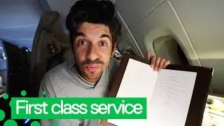 Man Reviews Amazing First Class Service on Emirates Airline