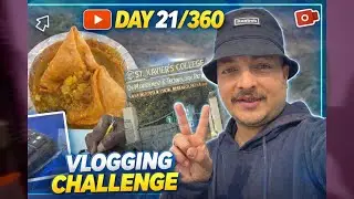 Day 21 of 360 Days Challenge | Full Day Productive Vlog ✔️ #360dayschallenge #day21 #desivlog #viral
