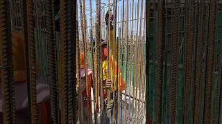 Main bar core wall rebar #shorts #construction #skills #youtubeshorts