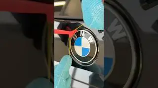 BMW X1 Rear BMW Emblem Removal (Fishing Line Trick) 🚗🛠️✨