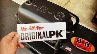 Bacon Wrapped and Sauced Indirect Chicken Legs! / The All New PK Original Charcoal Grill / Awesome!
