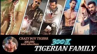 SPY UNIVERSE CROSSOVER EDIT | TIGER X SRK X HRITHIK X SALMAN X JOHN EDIT | 300K SUBSCRIBER VIDEO | 💐