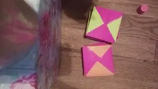 How to make a folding cube