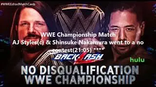 WWE Backlash 2018 Review