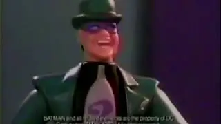 1992 Kenner Batman The Animated Series Batcycle & Riddler 1 Toy Commercial
