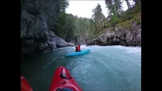 Kayaking the Tumwater Canyon of the Stehekin River @2300CFS