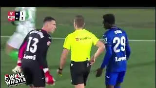 Anthony Red Card Vs Getafe