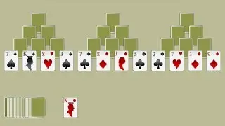 How to play TriPeaks Solitaire