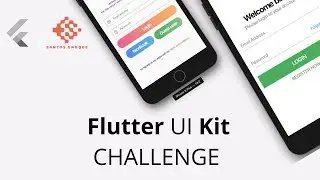 Flutter UI kit challenge [SPEED CODE]
