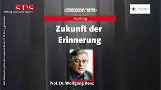 Zukunft der Erinnerung - Prof. Dr. Wolfgang Benz, 02. Februar 2026