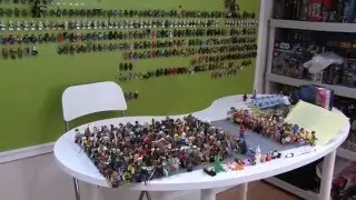 LEGO Collectible Minifig Wall And Epic Video Prep!!