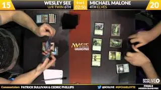 Grand Prix Charlotte 2015 Finals: Michael Malone (Elves) vs. Wesley See (U/R Twin)