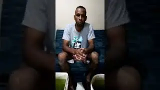 Fazendo paramercium da folha do mamão.