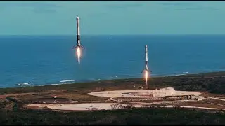 First Ever Reusable Rocket Landings - Tribute to SpaceX