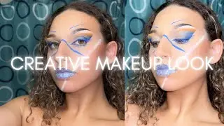 Fun creative makeup look + MILK jelly blush and lip tint unboxing/test & review