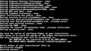zimbra mailserver upgrade