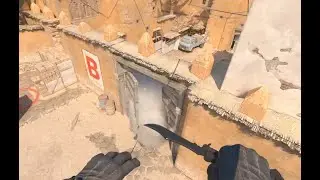 DUST 2 SMOKE: How to Smoke B Doors Post-Plant (2 methods)
