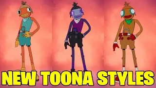 Fortnite Toona Fish New Styles.Dark Bomber,Fish Stick - New Toona Fish Challenges