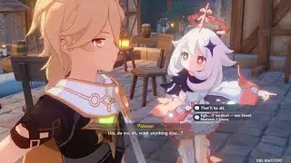 PAIMON LOVES AETHER Genshin Impact CUTSCENE