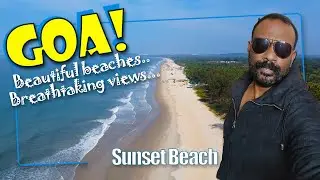 Sunset Beach, Goa - Aerial View