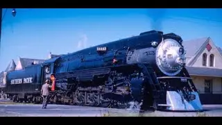 Southern Pacific 4443 on the Fresno Flyer.