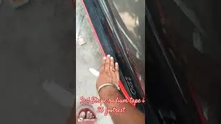 i 20 red radium tape footrest per use# car ppf wrapping # car wrapping # car sticker # window film #