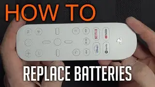 How to replace batteries in PS5 media remote