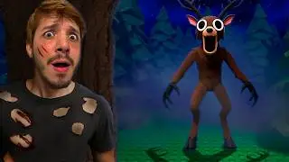SOBREVIVI MAIS DE 100 DIAS NO 99 NOITES NA FLORESTA SEM CLASSE! (Roblox)