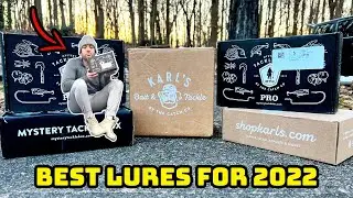 The BEST Bass Fishing Lures for 2022!! (Mystery Tackle Box Giveaway)