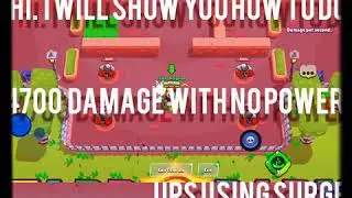4700 damage with surge-No power ups!