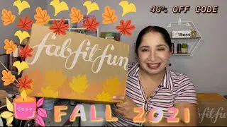 My 1st FabFitFun Fall 2021 Box 🍂 Full Customized 🍂 #fabfitfunfallbox