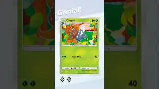 la genial carta de Gloom pokemon tcg